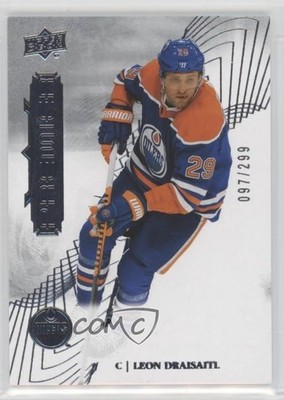 2022-23 Upper Deck Premier 97/299 Leon Draisaitl #37 x4f
