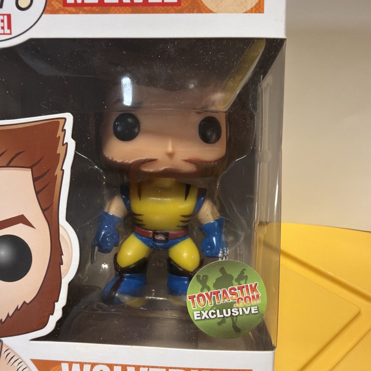 Funko Pop! Vinyl: Marvel Toytastik Exclusive Unmasked Wolverine