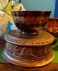 Super Lovely! 1800s ANTIQUE ENGLISH COPPER LUSTERWARE ALLERTONS LONGTON BOWL❗️ — photo 5
