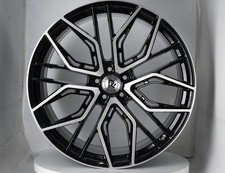 4 Rf1 20 Inch Staggered Black Rims Fits Bmw 5 Series F10 2011