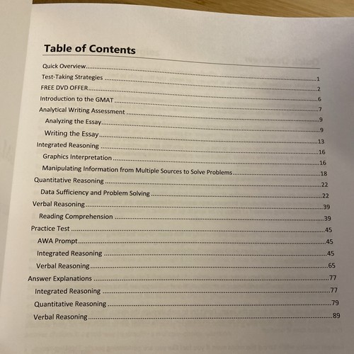 GMAT Book of Preparation 2020: GMAT Guide for 2019 & 2020 with Practice Ques... - Picture 3 of 3