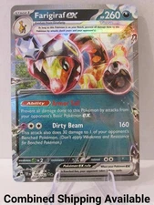 Farigiraf ex - 108/162 SV05: Temporal Forces NM Holo English 13720