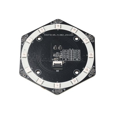 6+1 Mic Array For Sound Source Localization High-Performance Microphone Array