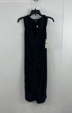 NWT Karen Kane Women's Medium Black Front Zipper Dress