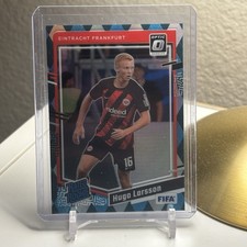 2023-24 Panini Donruss Fifa - Optic Rated Rookie Hugo Larsson #188 Argyle Prizm