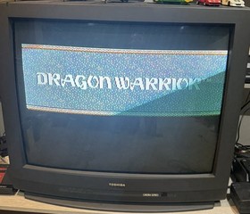 Dragon Warrior (Nintendo NES, 1989) tested and works with fully play through