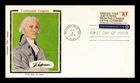 Dr Jim Stamps Colorano Silk Cachet First Day Cover Continental Congress 10c