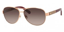 Kate Spade Woman Sunglasses DALIA/S US 0000/HA 58mm Rose Gold - Brown Lens - NEW