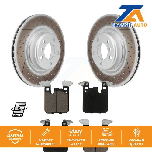 [Rear] Coat Brake Rotor Ceramic Pad Kit For BMW 320i xDrive 230i 228i 328i M240i - Picture 1 of 11