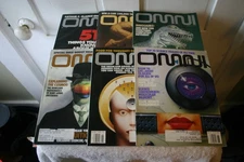 OMNI SCIENCE FICTION SCI-FI TECHNOLOGY 1992 YEAR LOT MISSING AUGUST