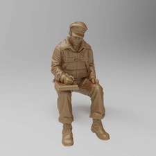 SW8242 US WW2 Bomber Crew in Action - Navigator