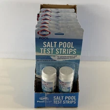 6 x NEW Clorox Salt Pool Test Strips for Testing Salt Levels & Balancer Levels