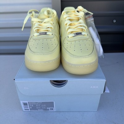 MENS Nike NOCTA AIR FORCE 1 LOW CITRON COBALT Yellow SILVER CZ8065