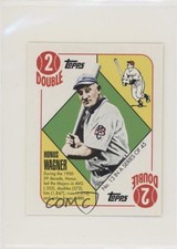2010 Topps Wal-Mart 1951 Design Blue Backs Honus Wagner #13 HOF 0e3
