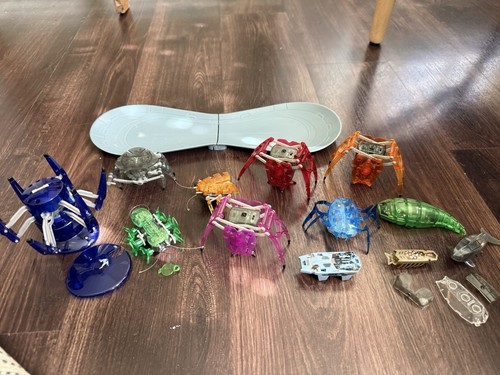 Lot of 12 HexBug Nano Bots Vibrating Bugs Micro Needs Batteries READ Parts