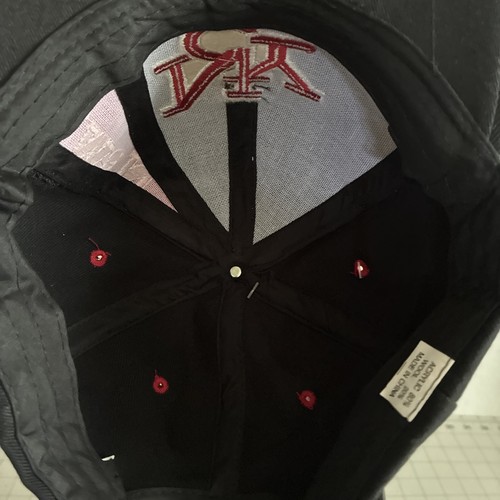 New York City NYC Ball Cap Hat Black Red Embroidered Strap back Adjustable Adult - Picture 16 of 18