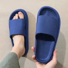 Slippers Men Women Wear Thick-soled Non-slip Summer Quarters Bathroom Shower Eva