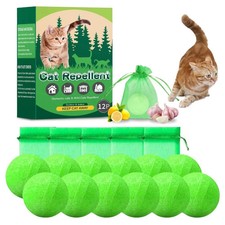 Cat Deterrent Outdoor, Natural Cat Deterrent Keep Cats Out of Yard Permanently,