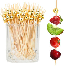 200PCS Cocktail Picks, Fancy Toothpicks for Appetizers, Decorative Skewers for A
