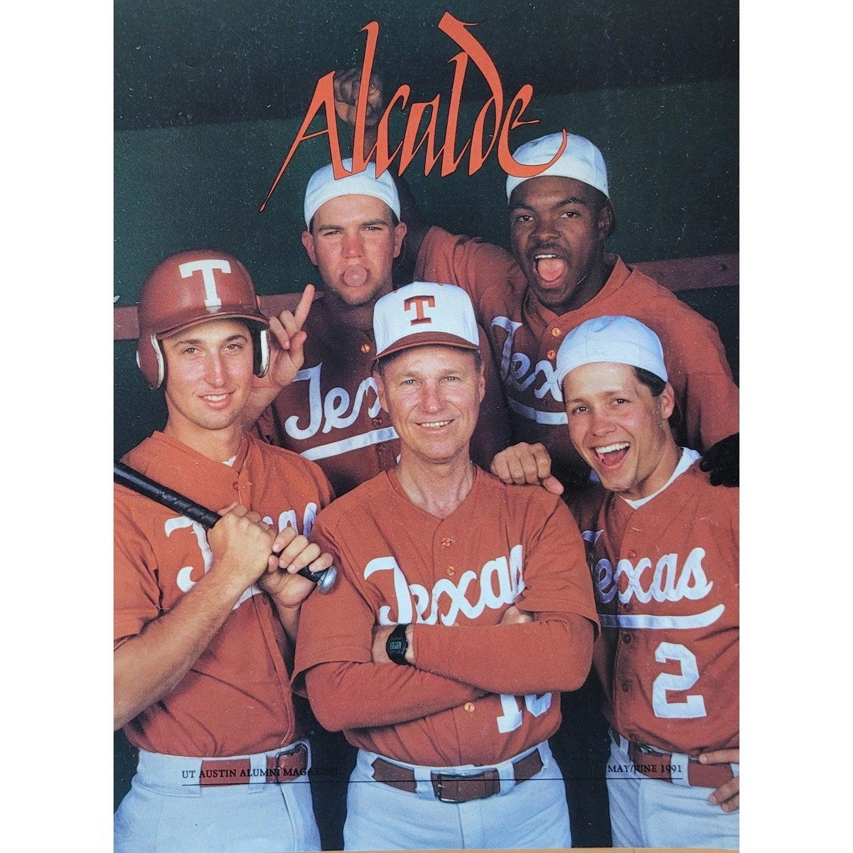 Texas Longhorns 90s MAJESTIC baseball Pinstripe jersey L blk