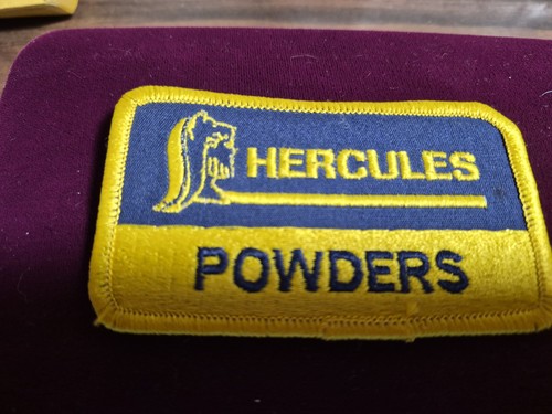 VINTAGE “HERCULES POWDERS” Patch