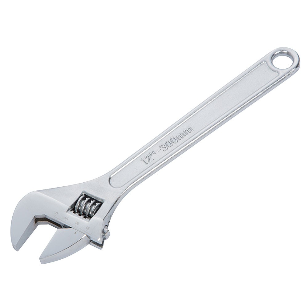 BlueSpot Adjustable Spanner Extra Long Large Handle Drop Forged Wrench 12"" - Image 3