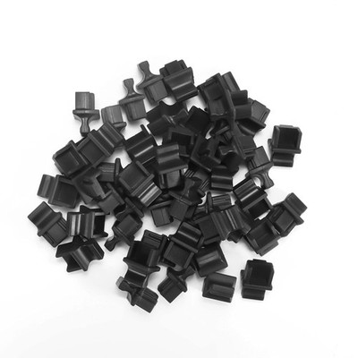 50 Pack RJ45 Dust Cover Cap Ethernet Port Plugs Network Switch Port Protector...