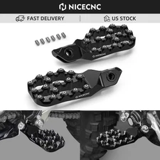 NICECNC Offset Footpegs Footrests For KTM 150 250-500 XCW EXC F XCF-W XW-F 2024