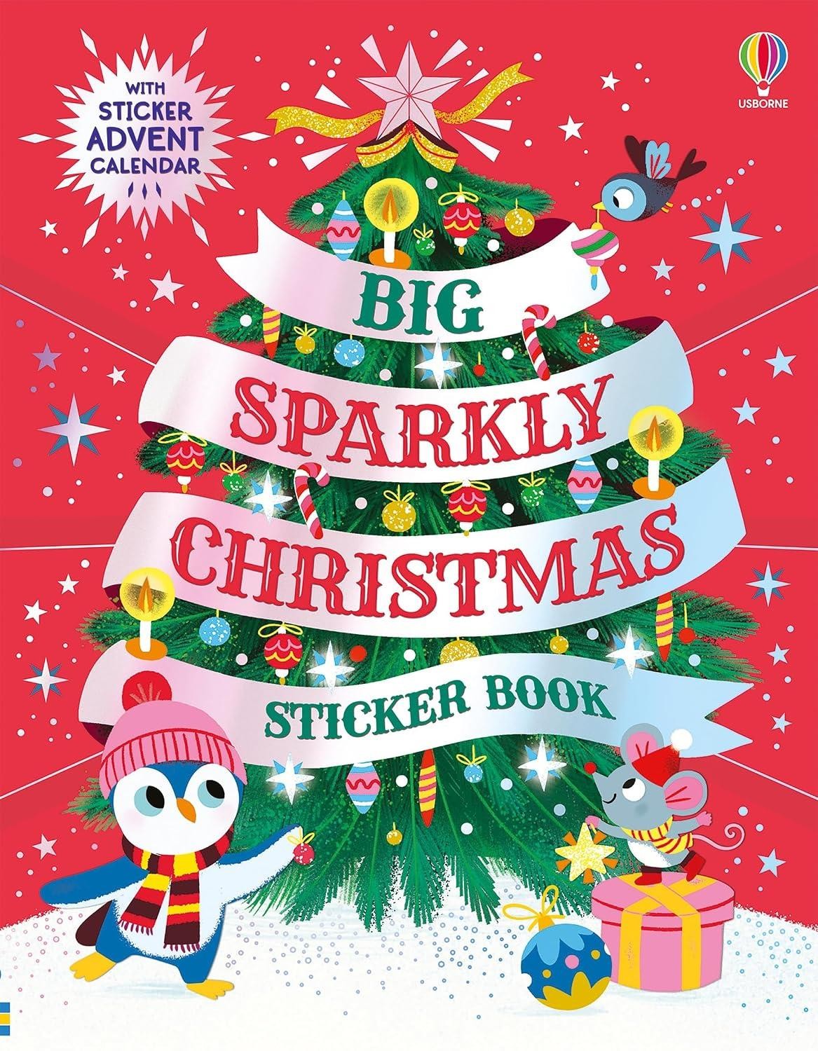 Big Sparkly Christmas Sticker Book Holly Bathie - Image 2