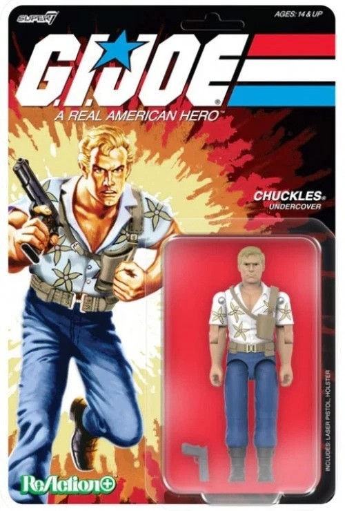 Chuckles G.I. Joe Super7 ReAction+ Action Figure