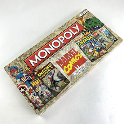 Monopoly Marvel Comics Collector's Edition 2012 READ!