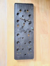 Authentic Payphone Mounting Plate And Hardware - Single Slot