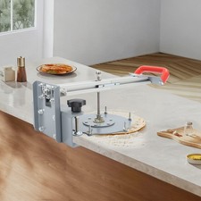 3-25mm Manual Pizza Dough Press Machine Stainless-Steel Pizza Press Machine