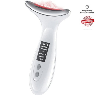 Rechargeable LED Red Light Therapy Sculptor with Heat & Vibration for Anti-Aging