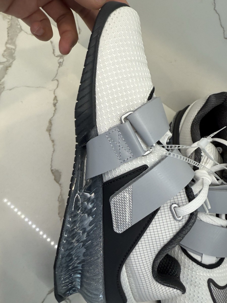 New Nike Romaleos 4 SE Weightlifting Shoes White/Wolf Grey