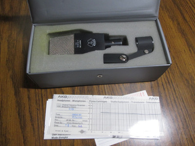 Rare Vintage AKG Acoustics C 414 EB /48 C414EB Condenser Microphone