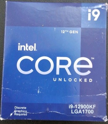 Intel Core i9-12900KF Processor (5.2GHz, 16 Cores, FCLGA1700) Box