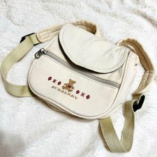 Burberry Bear Baby Backpack Kids Check Pattern Kids Fashion Accessory Original C