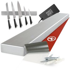 Moritz & Moritz Magnet Messerleiste 40 cm Edelstahl - Messerhalter Magnetleiste