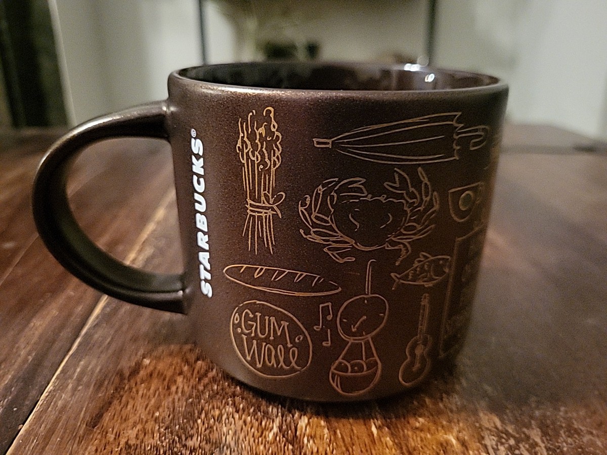 Starbucks Pike Place 1st Store Mug; Been There Series, Pin Drop