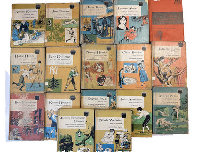 Childhood of Famous Americans Vintage  Hardcover Books Large Lot Of 17 Books #4