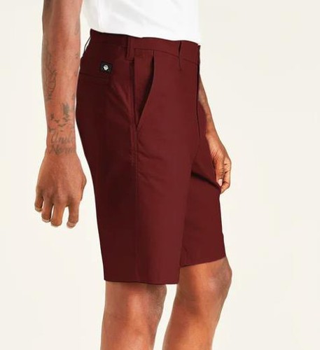 Dockers Mens Big and Tall Ultimate 9.5" Red Shorts 52 NEW $60 218080026 - Picture 2 of 4
