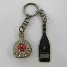 Remy Martin Keychain XO Special Cognac Mini Brass Bottle Advertising