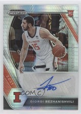 2021-22 Panini Prizm Draft Picks Hyper Giorgi Bezhanishvili #DP-GBE Auto 0r2f