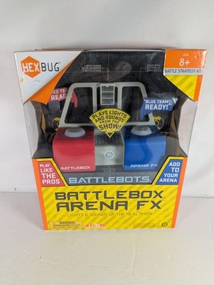 HEXBUG BattleBots BattleBox Arena FX Lights & Sounds Battle Strategy Kit