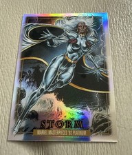 2024 Skybox Marvel Masterpieces ‘92 Platinum Rainbow #86 Storm
