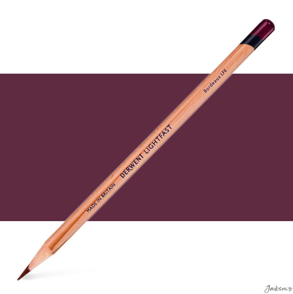 Derwent Lightfast Colour Pencil Oil Based Bordeaux For Drawing Art