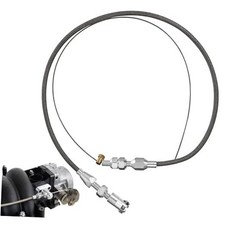 Universal 24" Throttle Cable Kit for Cars Durable Aluminium Braided