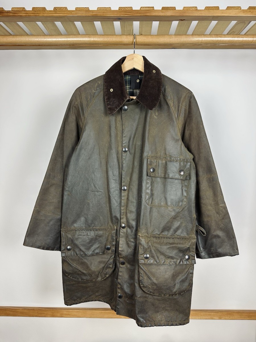 Vintage Barbour A98 Solway Zipper Wax Jacket Size C36/91cm | eBay