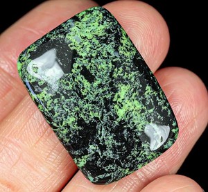 32.5Ct Lime Green Turquoise Cab PYGA905